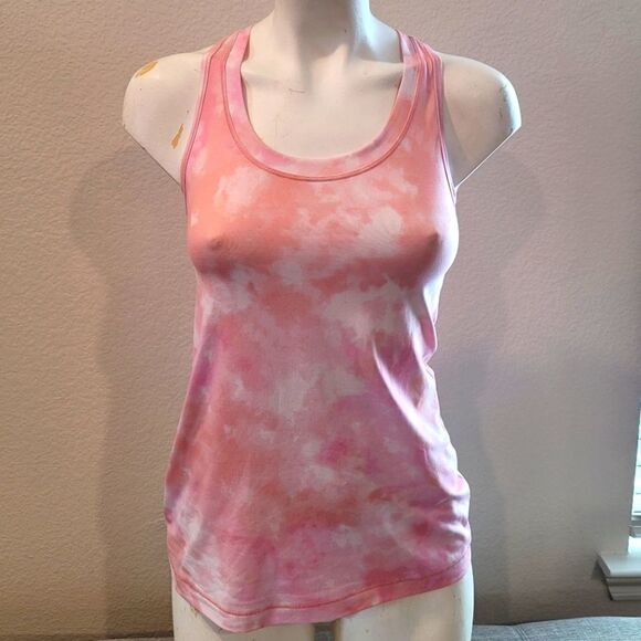 Athleta Tie Dye Style Athletic Tank - Picture 1 of 7